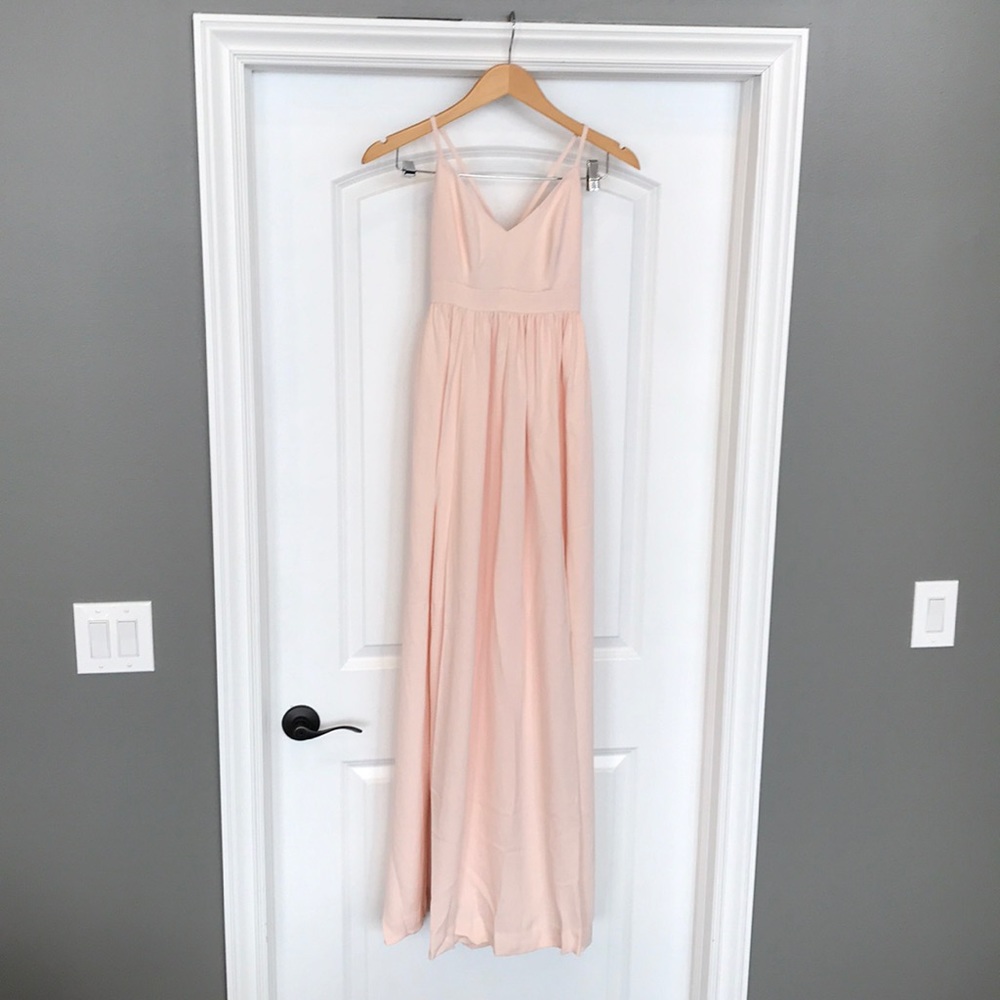 J.Crew Long drapey spaghetti-strap dress - Size 8P